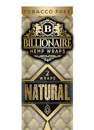 Billionaire Hemp Wraps- Natural