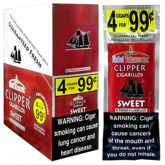 Clipper Cigarillos: Sweet (4 Ct)