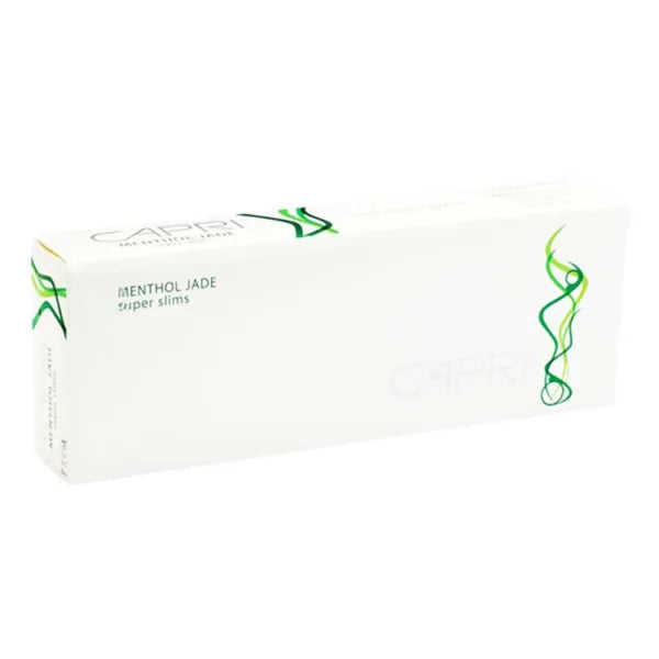 Capri- Super Slim 100s: Menthol Jade