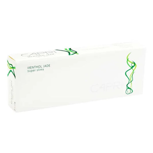 Capri- Super Slim 100s: Menthol Jade