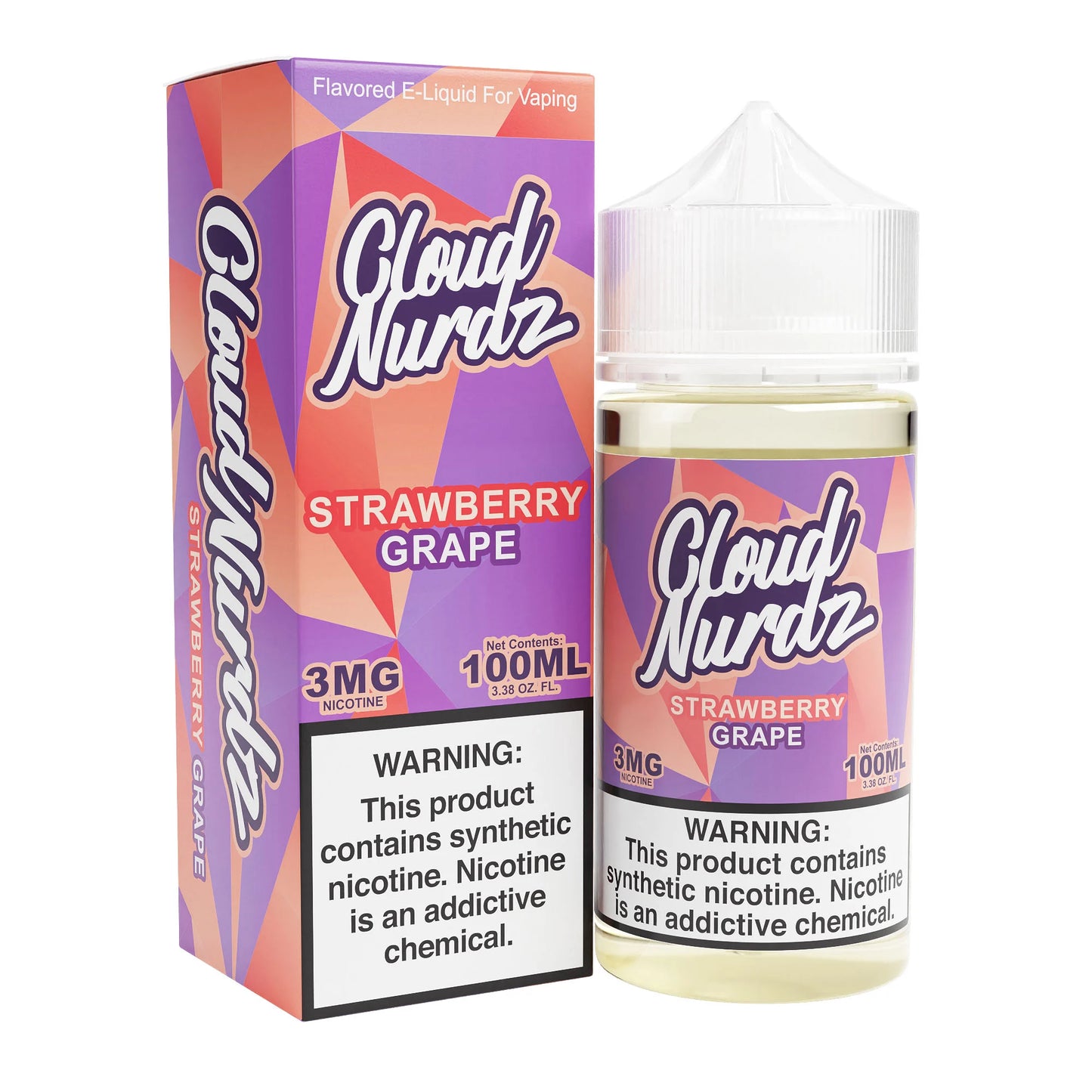 Cloud Nurdz Strawberry Grape (3mg/100ml)