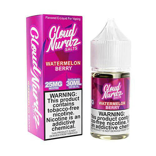 Cloud Nurdz Salts: Watermelon Berry (50mg/30ml)