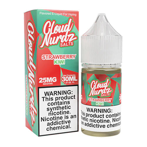 Cloud Nurdz Salts: Strawberry Kiwi (50mg/30ml)