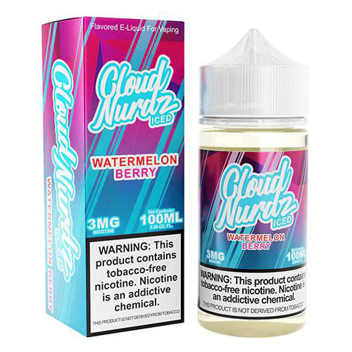 Clourd Nurdz Iced Watermelon Berry (6mg/100ml)