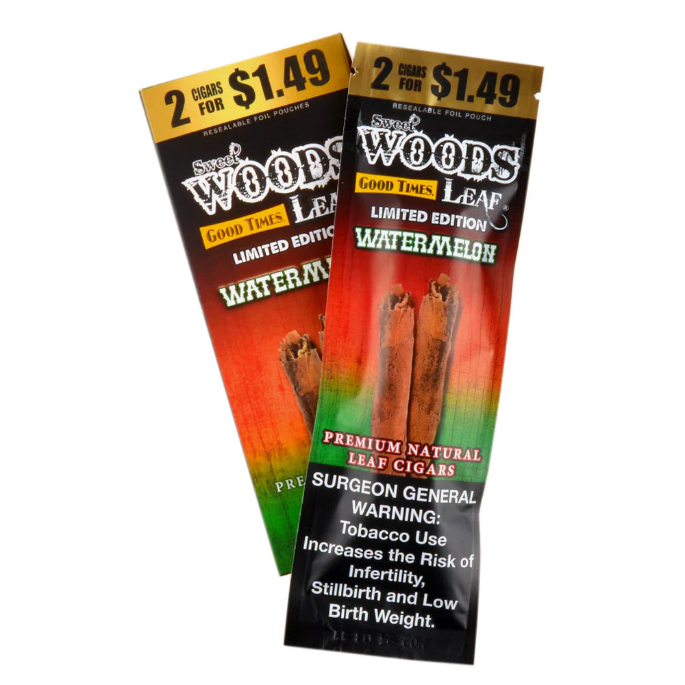 Sweet Woods Good Times Leaf: Watermelon (2 Ct.)