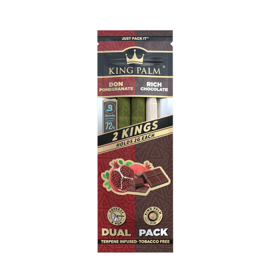 King Palm Dual Pack: Don Pomegranate/Rich Chocolate