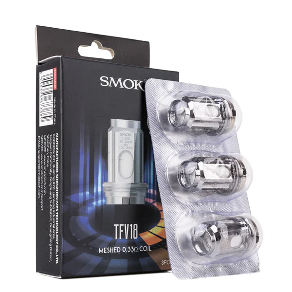 Smok: Tfv18 (Meshed 0.3 Ohms)