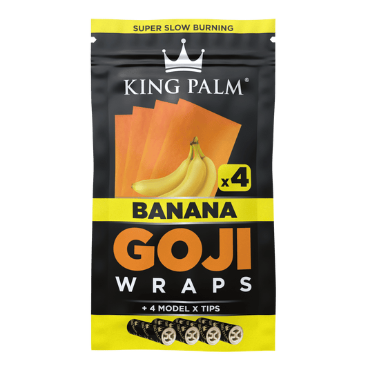 king palm: goji wrap- banana