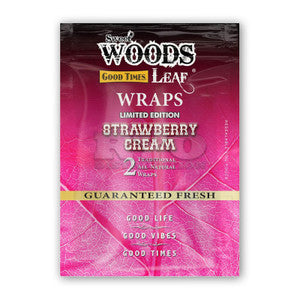 Sweet Woods Good Times Leaf Wraps: Strawberry Cream (2Pk.)