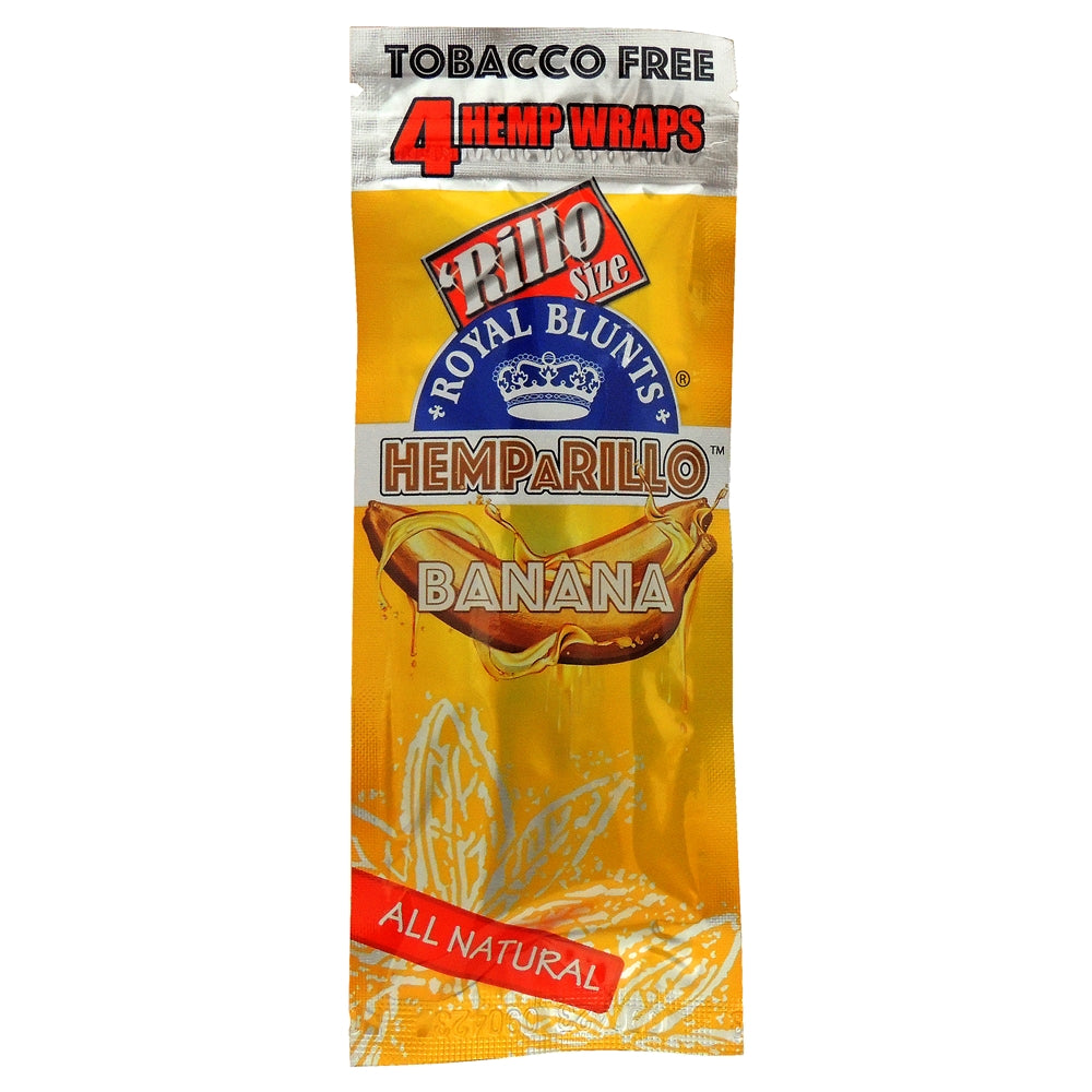 Royal Blunts- Hemparillo: Banana (4 ct.)