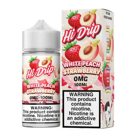 Hi Drip White Peach Strawberry (3mg/100ml)