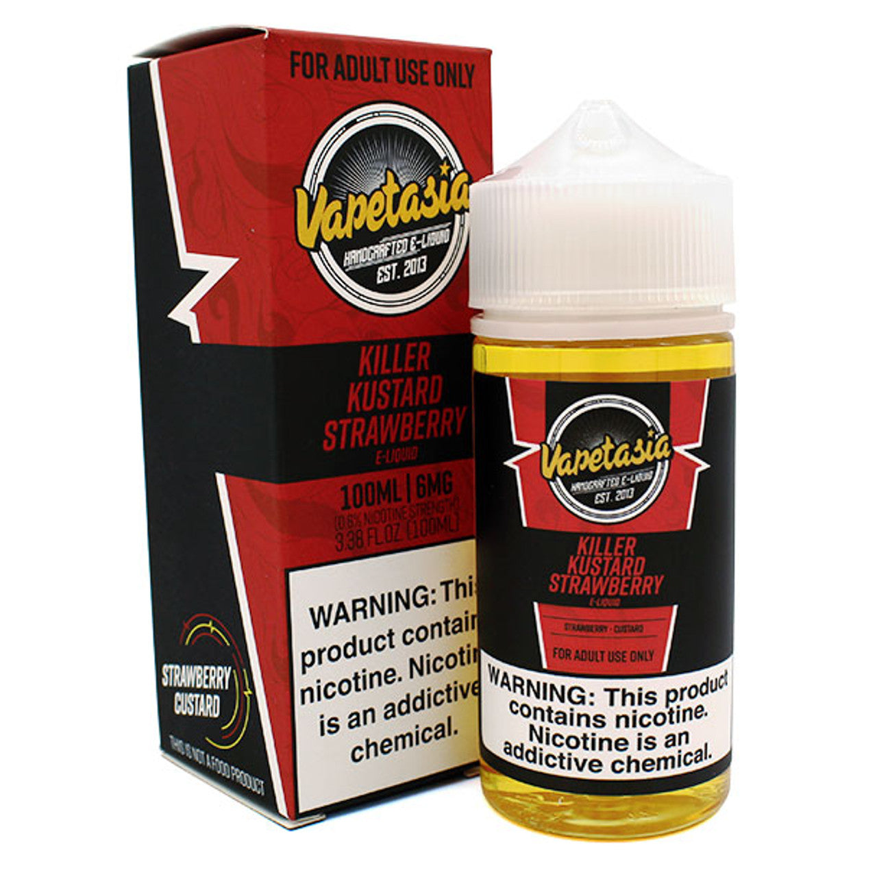 Vapetasia Killer Kustard Strawberry(6mg/100ml)