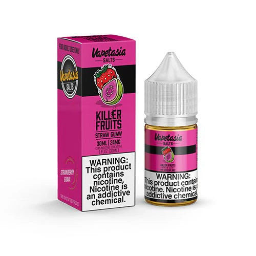 Vapetasia Salts: Killer Fruits- Straw Guaw (48mg/30ml)