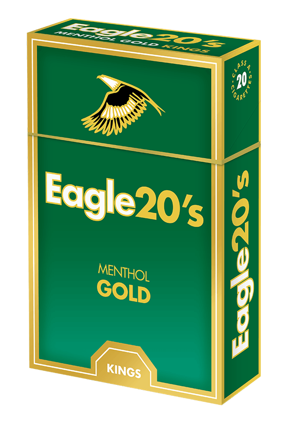 Eagle 20's Menthol Gold Kings