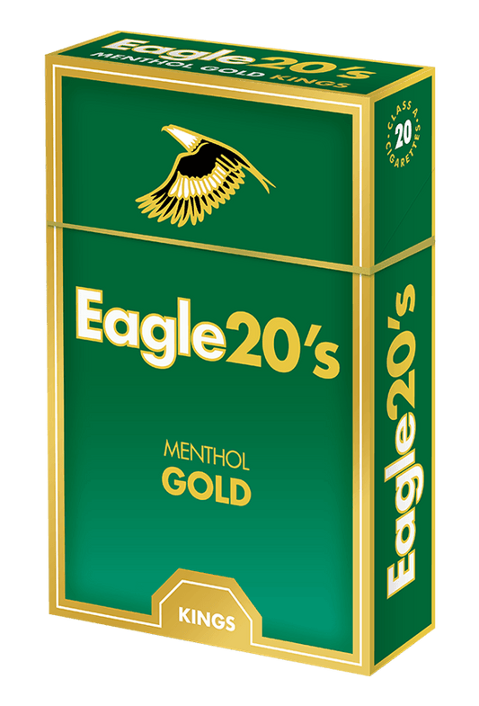 Eagle 20's Menthol Gold Kings