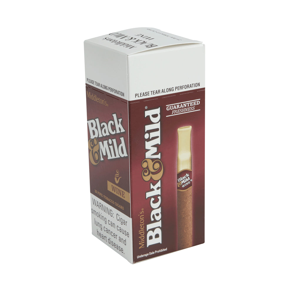 Black & Mild- Plastic Tip: Wine (Single)