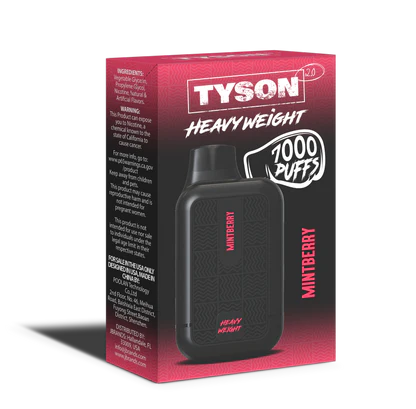 Tyson 2.0 Mintberry (7000 Puffs)