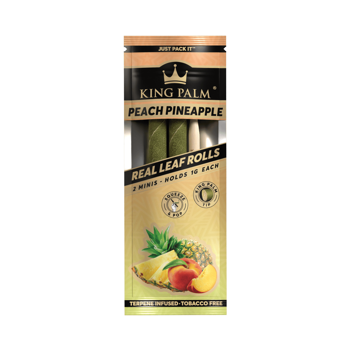 King Palm: Peach Pineapple (2 Minis-1G Each)