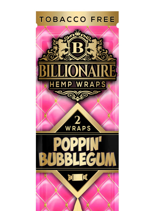 Billionaire Hemp wraps-Poppin Bubblegum