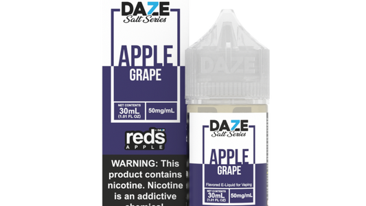 Daze Salt Series: Apple Grape (50mg/30ml)