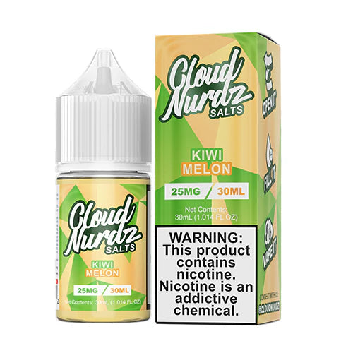 Cloud Nurdz Salts: Kiwi Melon (25mg/30ml)