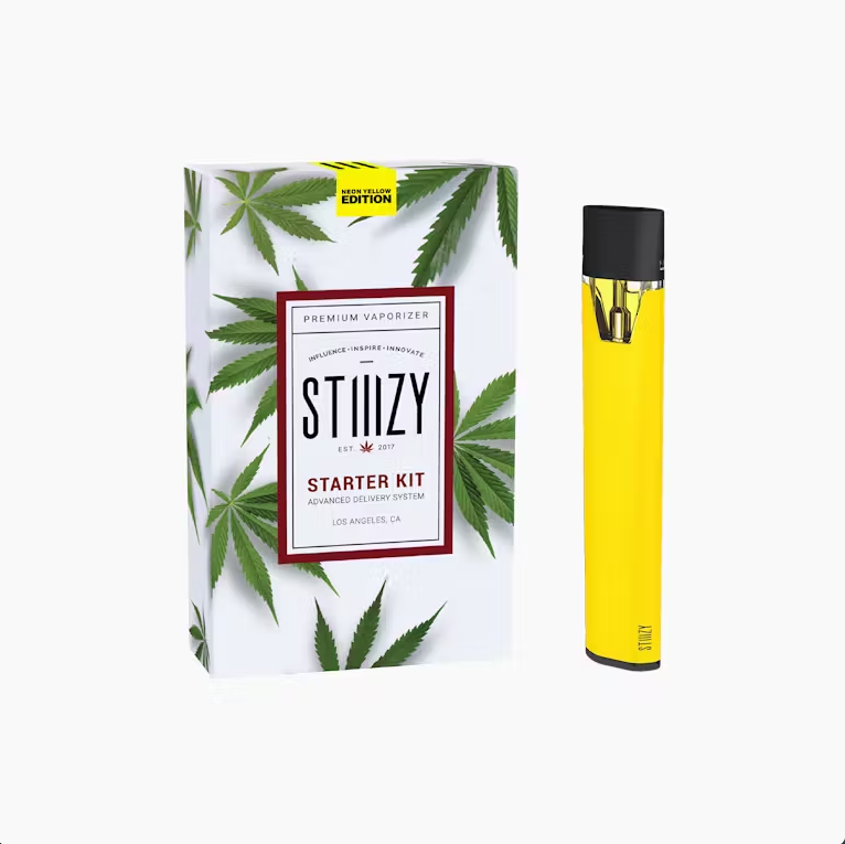 STIIIZY: STARTER KIT- NEON YEELOW EDITION