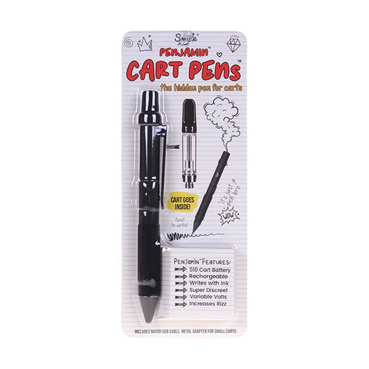 Penjamin: Cart Pens- Black (The Hidden Pen For Carts)