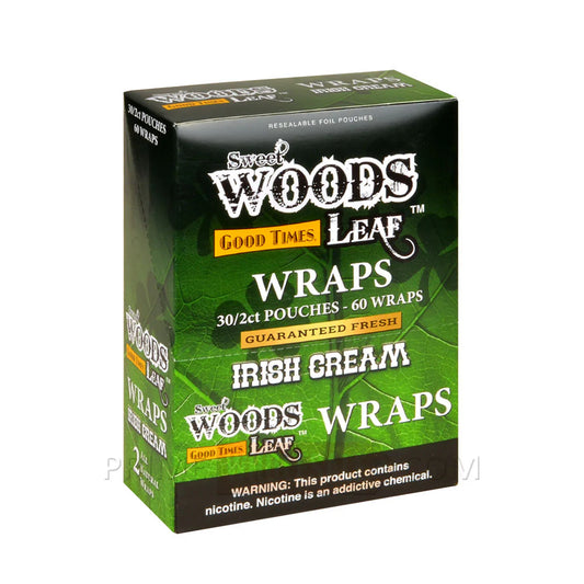 Sweet Woods Good Times Leaf Wraps: Irish Cream (2 Ct.)