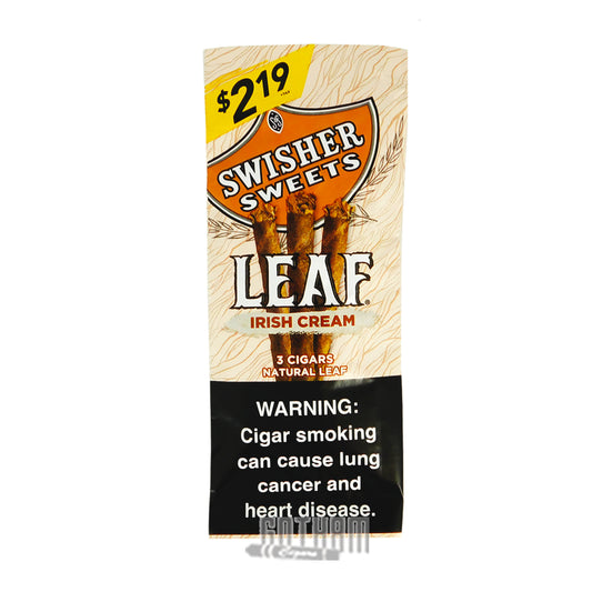 Swisher Sweets Leaf: Irish Cream (3 Ct.)