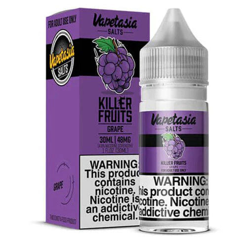 Vapetasia Salts: Killer Fruits- Grape (48mg/30ml)