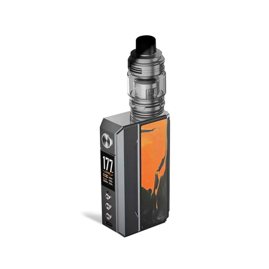 Voopoo- Drag 4: Gun Metal and Tropical Orange