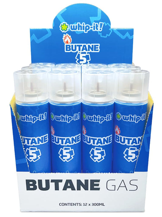 WHIP-IT: BUTANE 5X (300ml)