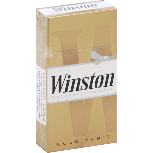 Winston Gold 100s (50 Cents Off)