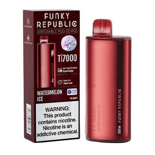 Funky Republic - Ti7000: Watermelon Ice (7000 Puffs)