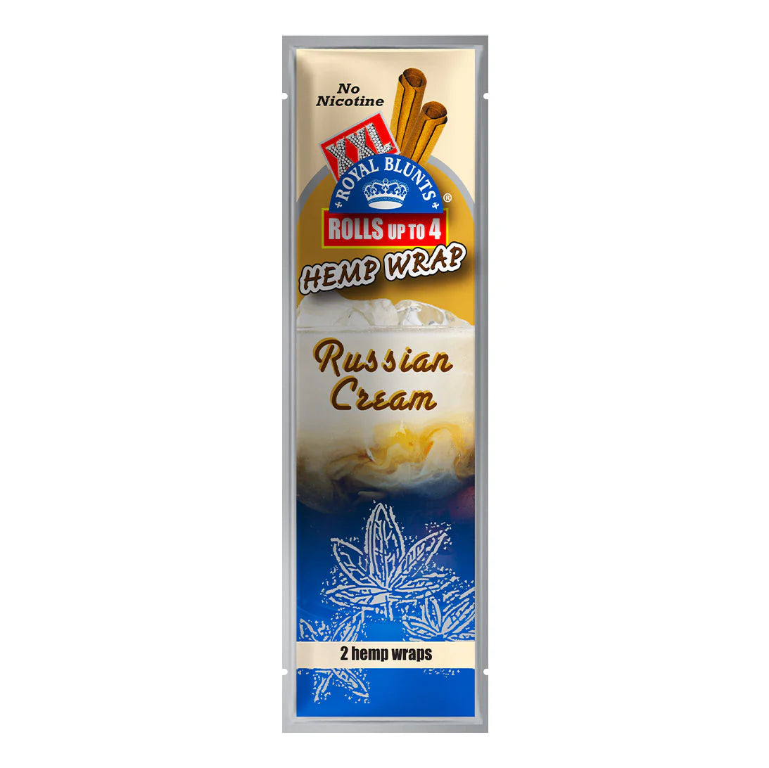 Royal Blunts XXL Herbal Wraps: Russian Cream (2 ct.)