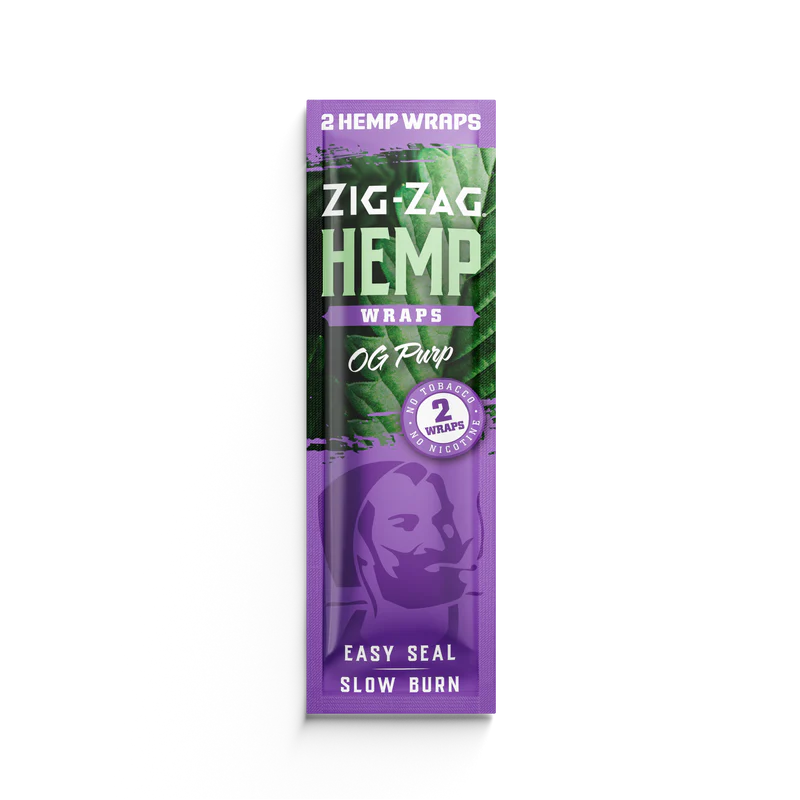 Zig-Zag Hemp Wraps: OG Purp