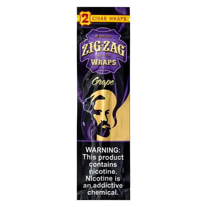 Zig-Zag Wraps-Grape(2 ct.)