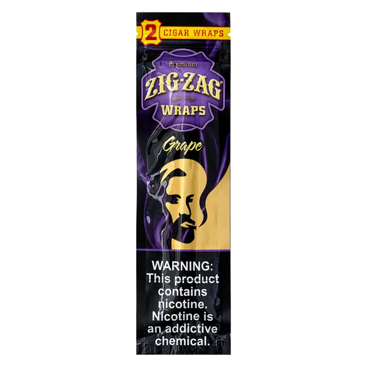 Zig-Zag Wraps-Grape(2 ct.)