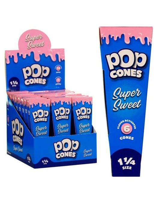 Pop Cones Super Sweet (1 1/4 - 6 ct.)