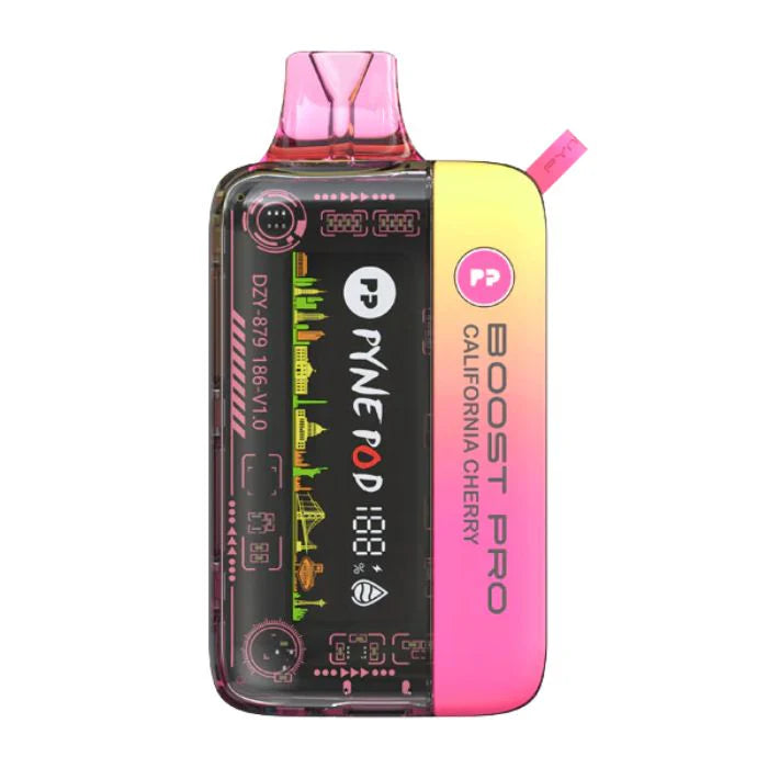 Pyne Pod: Boost Pro- California Cherry(10000 - 20000 Puffs)