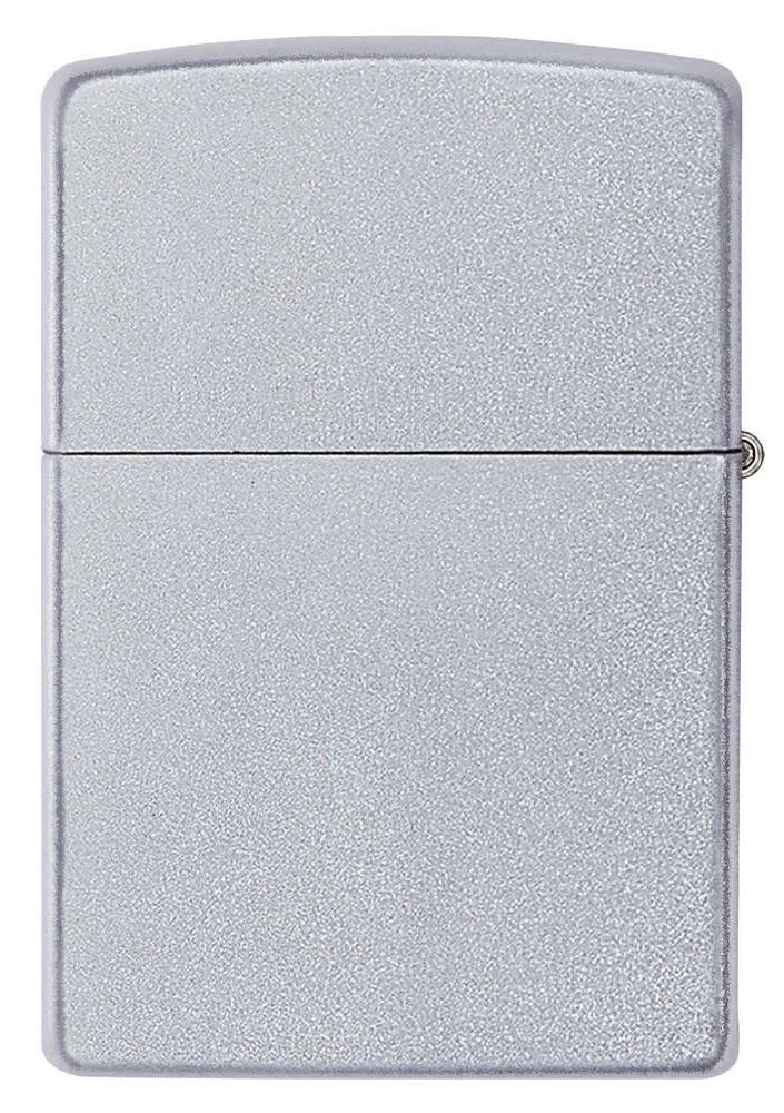 Zippo- Reg Satin Chrome