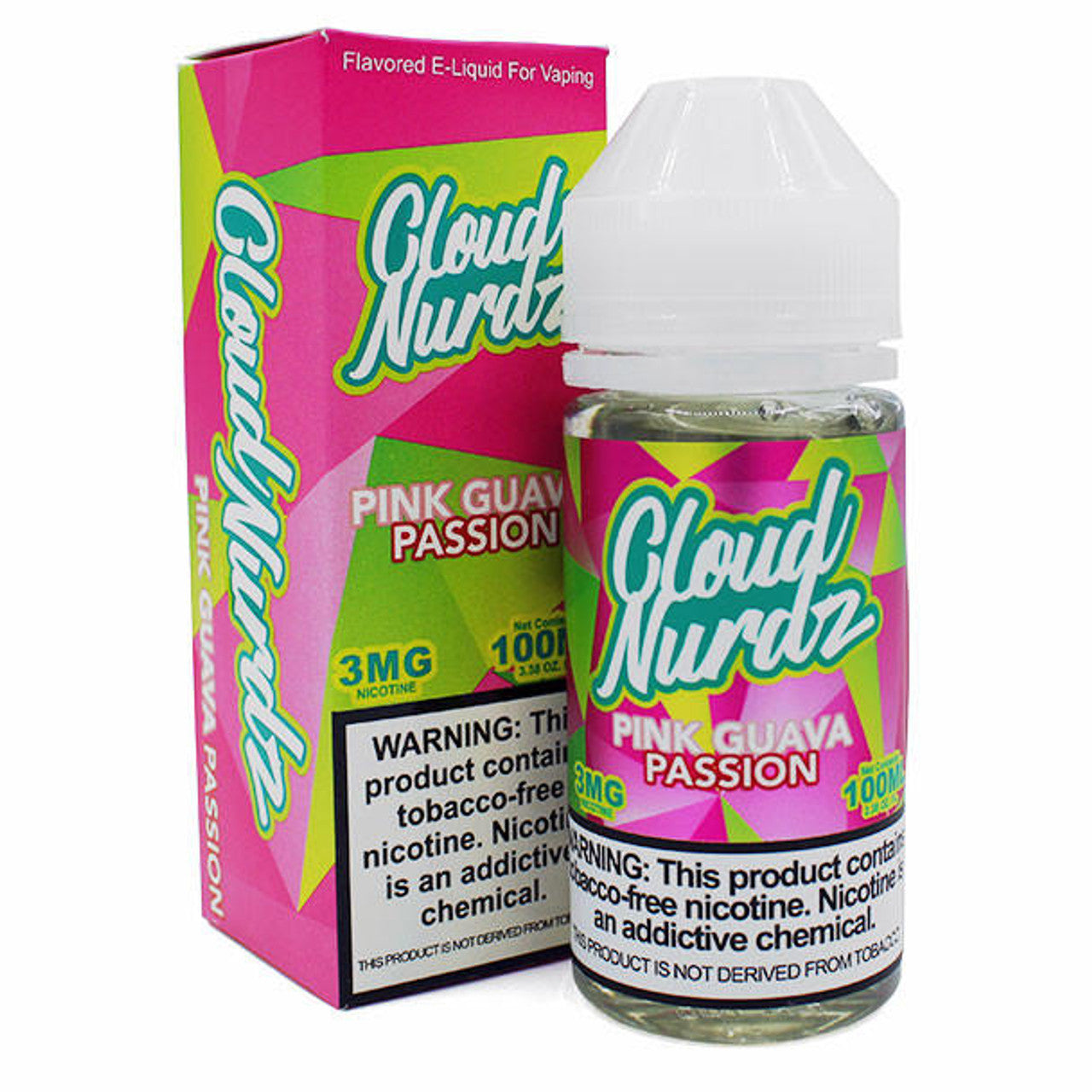 Cloud Nurdz: Pink Guava Passion (3mg/100ml)