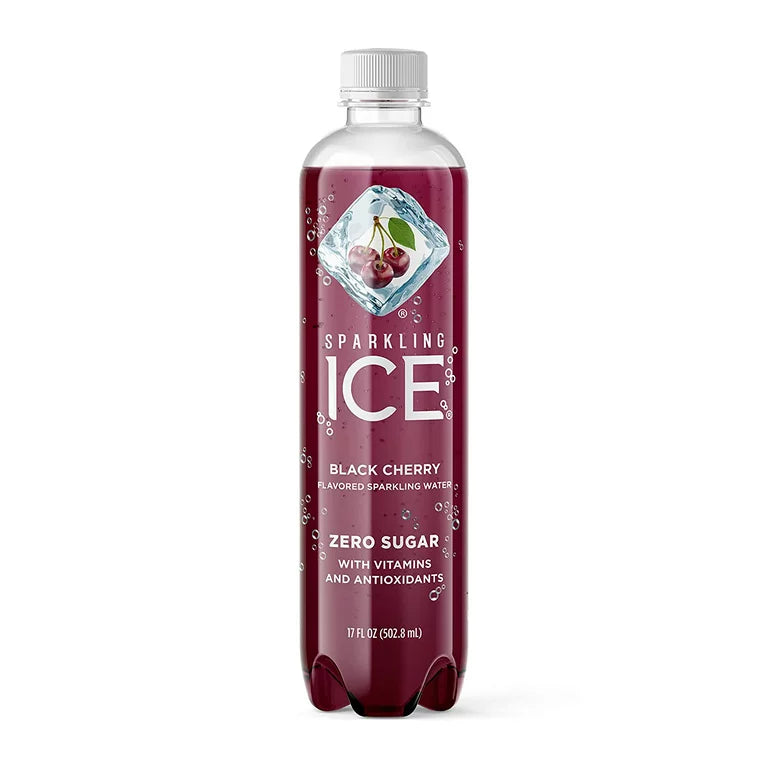 Sparkling Ice: Black Cherry 17 Oz