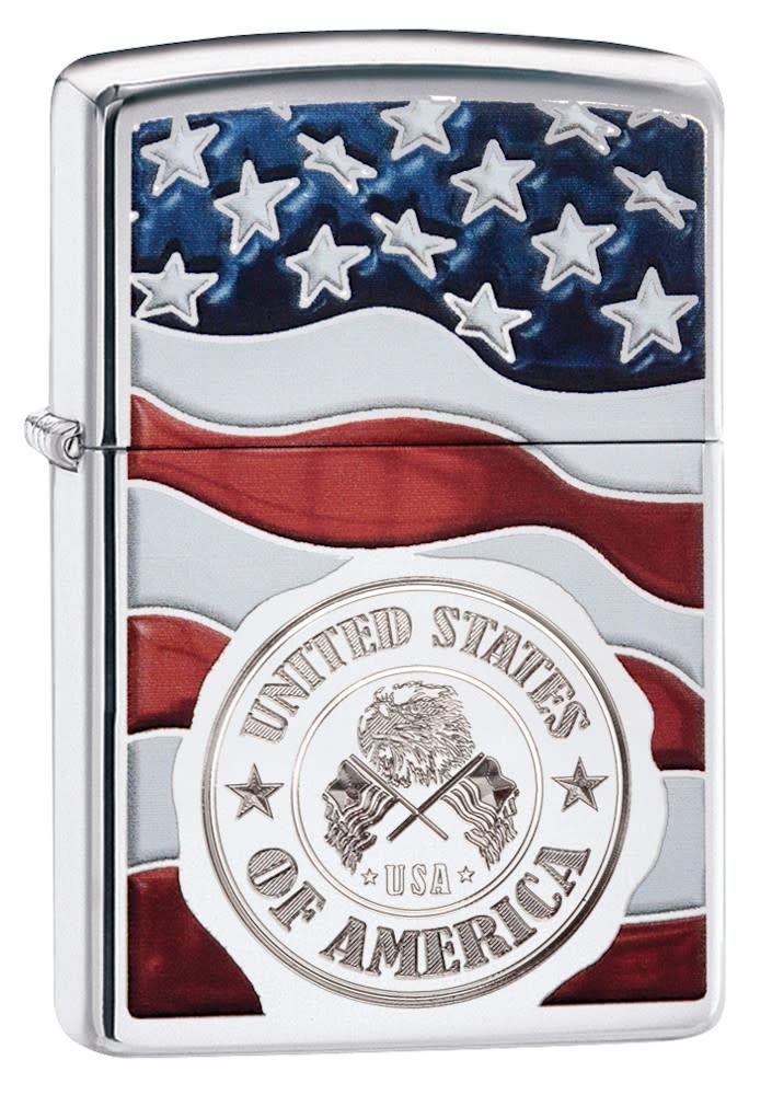 Zippo- USA Flag