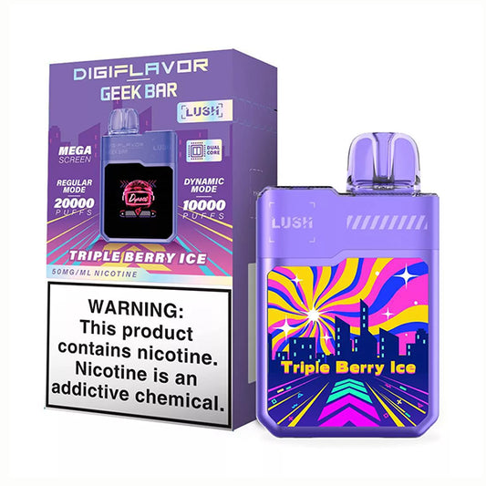 Geek Bar - Lush: Triple Berry Ice (10000-20000 Puffs)