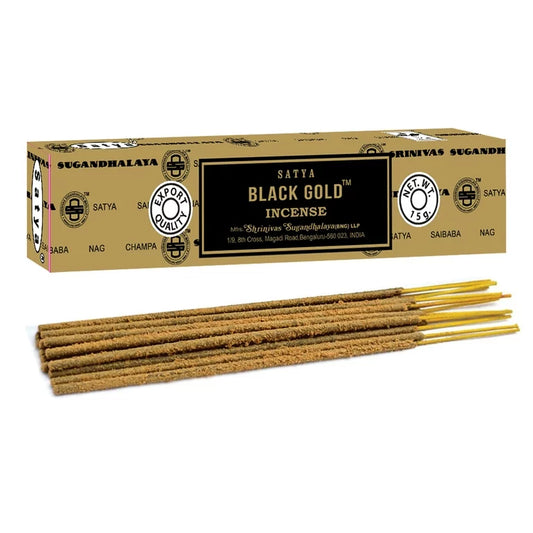 Satya Incense- Black Gold