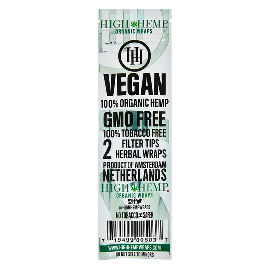 High Hemp Organic Wraps: Regular (2 ct.)