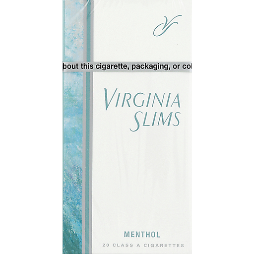 Virginia Slims Menthol Silver Pack