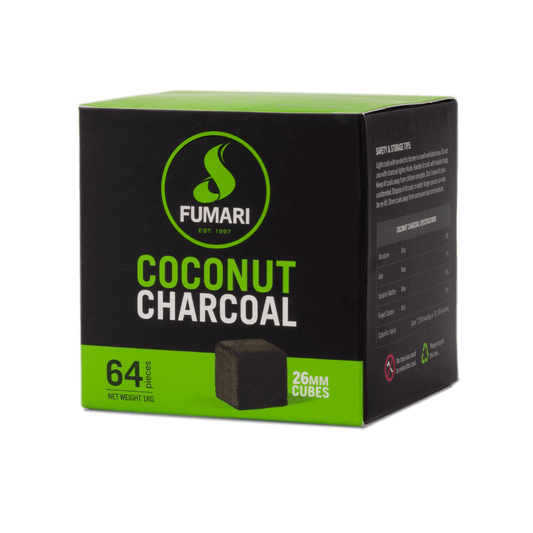 Fumari: Coconut Charcoal (64 pcs)