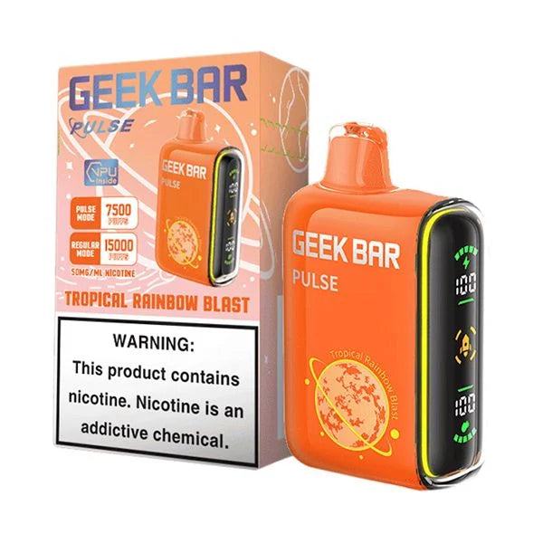 Geek Bar - Pulse: Tropical Rainbow Blast (7500-15000 Puffs)